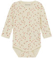 Minymo Romper l/s - Viscose - Dusty Ceder