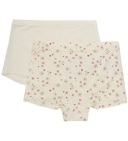Minymo Hipsters - 2er-Pack - Viskose - Dusty Zeder