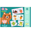 Djeco Puzzel - 24 Bakstenen - Duo - Kleuren