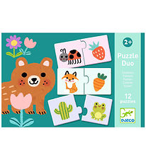 Djeco Jigsaw Puzzle - 24 Bricks - Duo - Colours