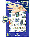 Djeco Tattoos - Nighttime Reflections - 50+ Tattoos