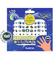 Djeco Naglar Límmiðar - 120 Stk. - Tunglskin