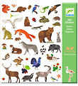 Djeco Stickers - 160 st. - Fauna