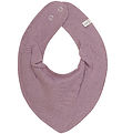 Pippi Teething Bib - Pointy - Elderberry