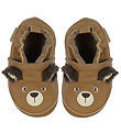 En Fant Soft Sole Leather Shoes - Applique - Toasted Coconut w. 