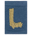 Smallstuff Knitted Letter - L - Blue Alphabet
