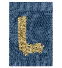 Smallstuff Knitted Letter - L - Blue Alphabet