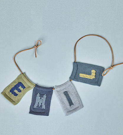 Smallstuff Knitted Letter - E - Blue Alphabet