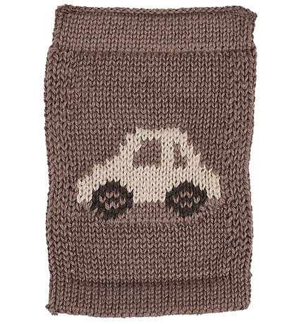 Smallstuff Knitted Flag - Car - Natural