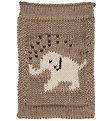 Smallstuff Knitted Flag - Elephant - Natural