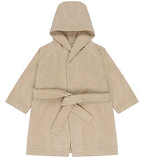 Konges Sløjd Bathrobe w. Embroidery - Terry - Lemon