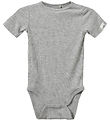 Sofie Schnoor Bodysuit s/s - Rib - Grey Flour