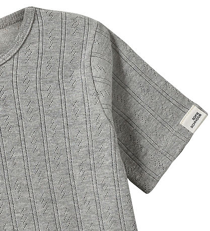 Sofie Schnoor T-shirt - PiperSK - Grey Flour