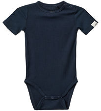 Sofie Schnoor Bodysuit s/s - Rib - Navy Blue