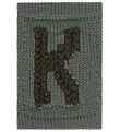 Smallstuff Knitted Letter - K - Blue Alphabet