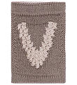 Smallstuff Knitted Letter - V - Natural Alphabet