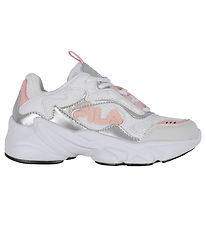 Fila Sko - Collene Logo Kids - Hvit/Sølv
