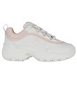 Fila Shoes - Strada Logo - White/Mauve Chalk