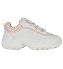 Fila Shoes - Strada Logo - White/Mauve Chalk