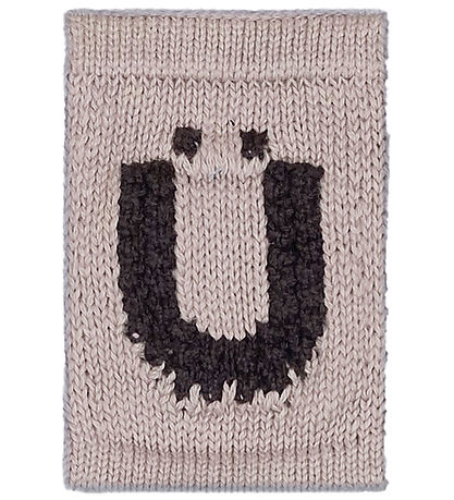 Smallstuff Knitted Letter - Ü - Natural Alphabet