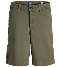 Jack & Jones Shorts - JpstTony - Dusty Olive/Sömmar med. Dtm