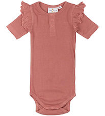 The New Siblings Romper s/s - TnsBoriel - Rib - Oud Rose