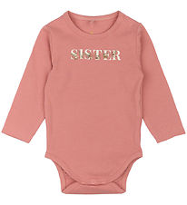 The New Siblings Romper l/s - TnsbSister - Oud Rose
