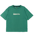 The New T-shirt - TnOre - Bottle Green w. Text