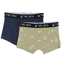 The New Boxers - 2-Pack - Mood Indigo w. Print