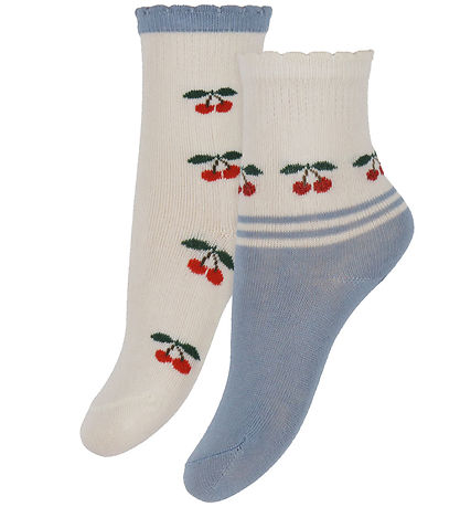 Konges Sløjd Socks - 2-Pack - Cherry Mix
