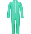 Petit Crabe Coverall Swimsuit - Lou - UV50+ - Parrot w. Anchor