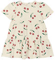 The New Siblings Dress - TnstOlivia - White Swan AOP