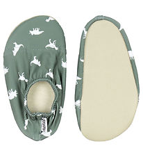 Slipstop Beachsocks - UV50+ - Junior - Dino Green