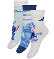 adidas Performance Socks - 3-Pack - LK DY LS - White/Ltblue/Se