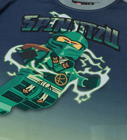 LEGO® Ninjago T-shirt - LwTaffy 307 - Light Green w. Print