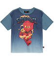 LEGO® Ninjago T-shirt - LwTaffy 307 - Dusty Blue w. Print