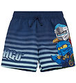 LEGO® Ninjago Swim Shorts - LwAgan 305 - Dark Blue w. Print
