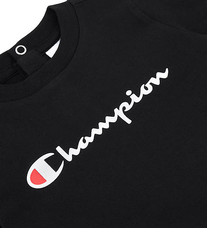 Champion Set - T-Shirt/Shorts - Schwarz