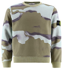 Sweat-shirt Stone Island - Réversible - Sky Blue