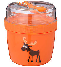 Carl Oscar Snackbox m. Koelelement - N'Ice Cup - Oranje m. Rendi