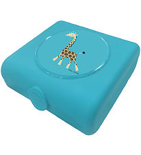 Carl Oscar Sandwichdoos - 14,5 cm - Turquoise m. Giraf
