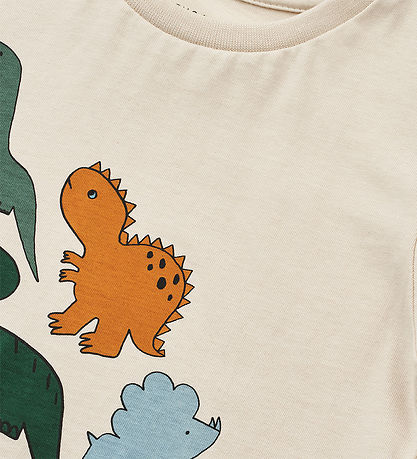 Liewood T-shirt - Apia - Dinosaurs/Sandy