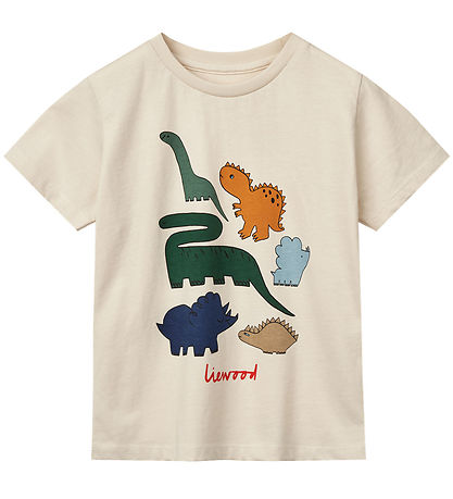 Liewood T-shirt - Apia - Dinosaurs/Sandy