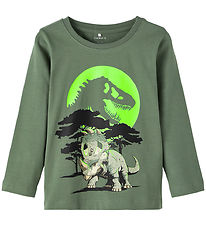 Name It Blouse - NmmPjank Jurassic - Lauwerkrans