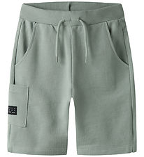 Name It Sweatshorts - Pique - NkmVivasse - Slate Grijs