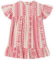 Fliink Dress - Addie - Cloud Dancer Pink Stripe