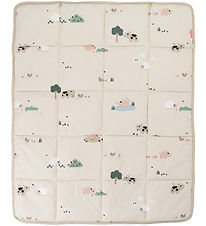 Done by Deer Play Mat - Tiny Farm - 80x100 cm - Sand