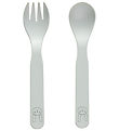 OYOY Cutlery - Bioplastic - 2 Parts - Pullo - Pale Mint