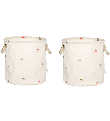 OYOY Storage Baskets - 2-Pack - Moira - Medium+ - Multi