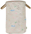 OYOY Storage Basket - Deer & Duck - Large - Beige
